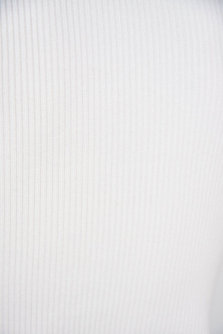 Delta High Waist Mini Skirt - White