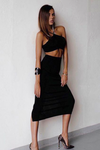 On Demand Midi Skirt - black